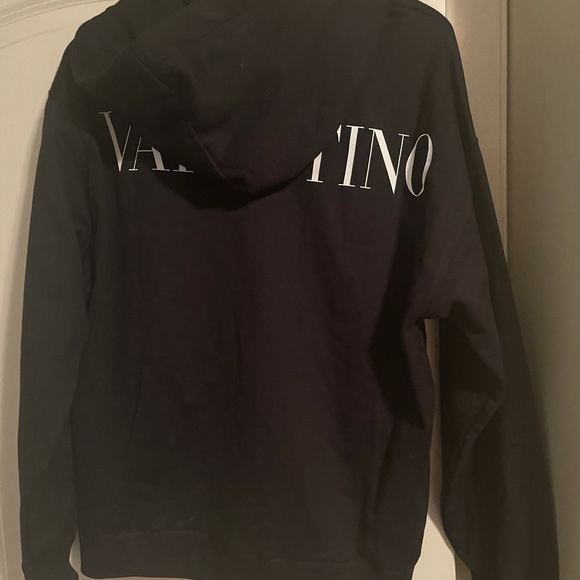 Valentino logo floral lace hoodie - Picture 6 of 8